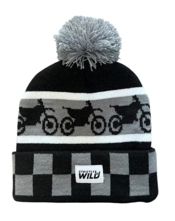 Moto Pom Beanie